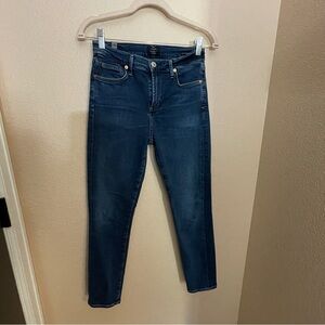 COH High Rise Skinny Rocket Ankle Dark Wash Size 26
